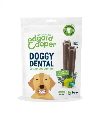 Edgard & Cooper Doggy Dental Large Mela e Eucalipto 240 gr