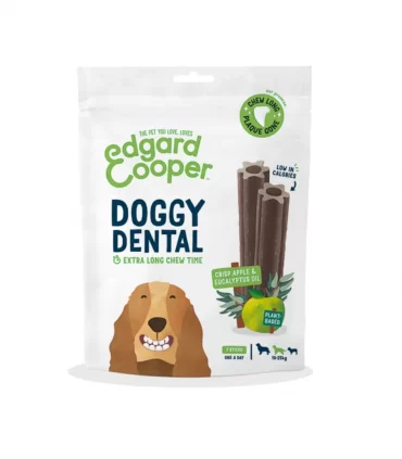 Edgard & Cooper Doggy Dental Medium Mela e Eucalipto 175 gr