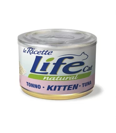 Life cat natural kitten tonno 150 gr