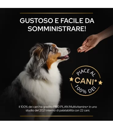 Proplan supplements multivitamins + cane 45 tavolette
