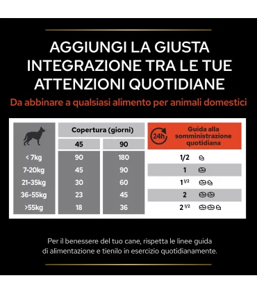 Proplan supplements multivitamins + cane 90 tavolette