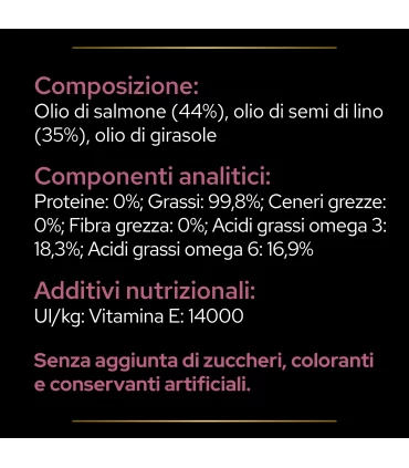 Proplan supplements skin & coat gatto 250 ml