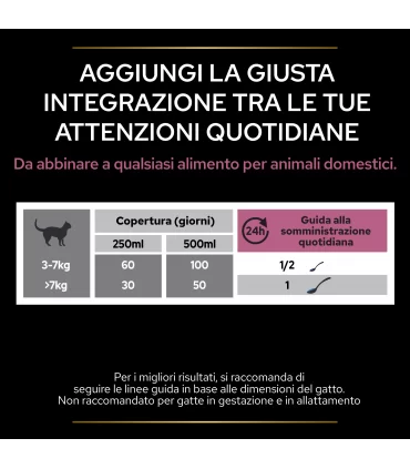 Proplan supplements skin & coat gatto 250 ml