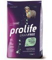 Prolife cane grainfree adult sensitive salmone & patate medium large 10 kg