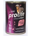 Prolife cane grainfree adult agnello & patate medium large 400 gr