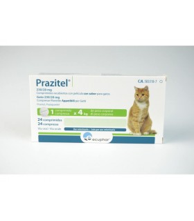 Prazitel gatto 24 compresse  230 + 20 mg