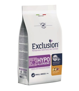 Exclusion diet formula hypoallergenic anatra e patate small 2 kg
