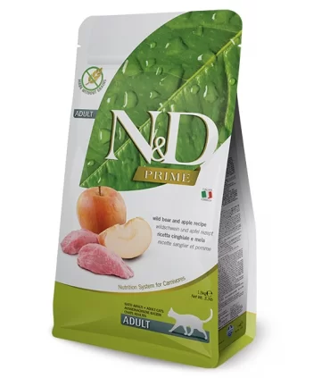 Farmina n&d prime gatto cinghiale e mela 300 gr