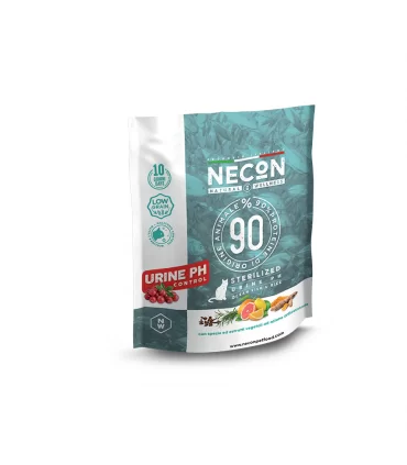 Necon natural wellness gatto adult sterilizzato urine ph pesce e riso 400 gr