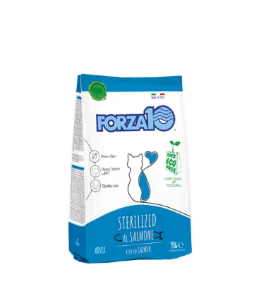 Forza 10 gatto sterilized salmone 350 gr