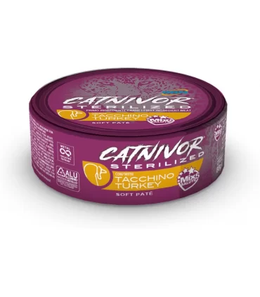 Drn catnivor sterilized tacchino 80 gr
