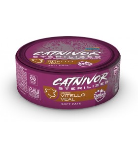 Drn catnivor sterilized vitello 80 gr