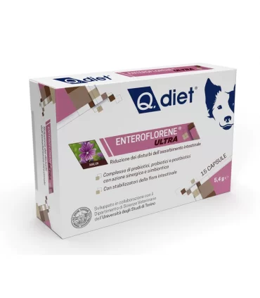 Q.diet enteroflorene ultra 15 capsule 5,4 gr