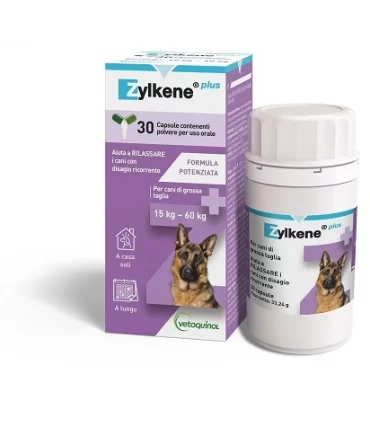Vetoquinol zylkene plus cani 15-60 kg 30 capsule