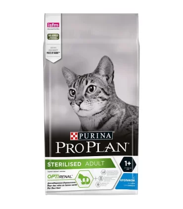 Purina proplan gatto adult sterilised optirenal coniglio 1,5 kg