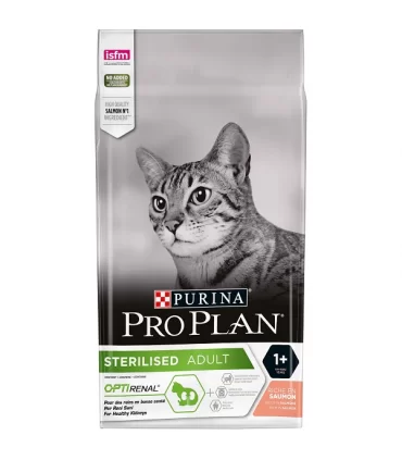 Purina proplan gatto adult sterilised optirenal salmone 1,5 kg