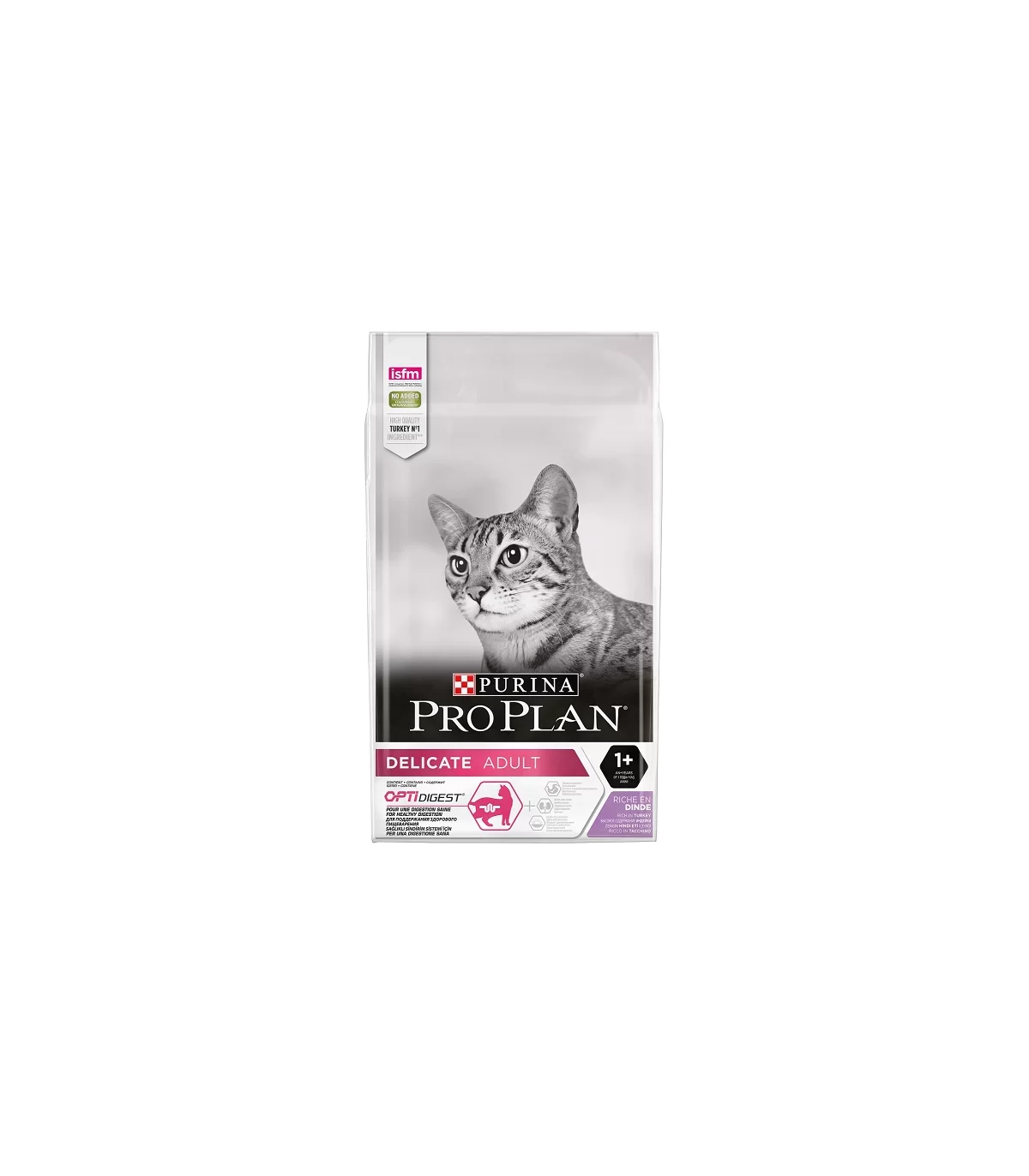 Purina proplan gatto delicate ricco di tacchino 10 kg