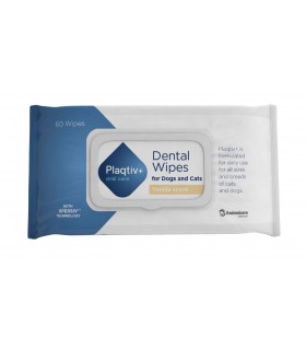 Ecuphar Plaqtiv+ salviette dentali 60 pz