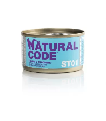 Natural code steril01 gatto tonno e zucchine 85 gr