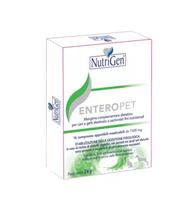 Nutrigen enteropet 16 compresse 1500 mg