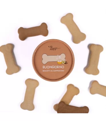Hygge buongiorno biscotti per cani al cappuccino 100 gr