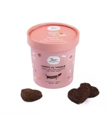 Hygge Pepite al maiale biscotti semi-umidi per cani 150 gr