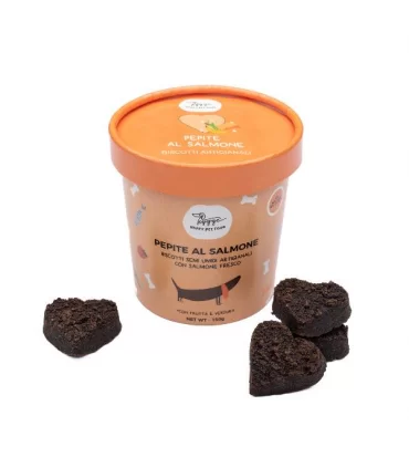 Hygge pepite al salmone biscotti semi-umidi per cani 150 gr