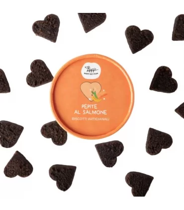 Hygge pepite al salmone biscotti semi-umidi per cani 150 gr