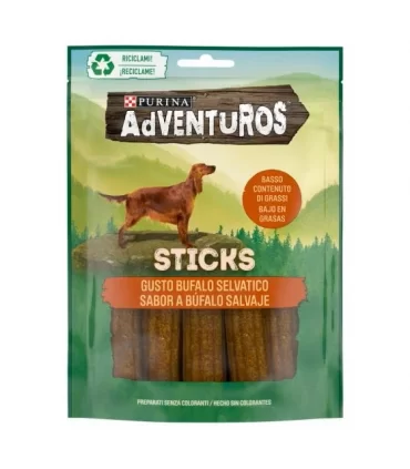 Purina adventuros sticks bufalo selvatico 120 gr