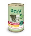 Oasy cane adult lifestage mature & senior pate umido 400 gr