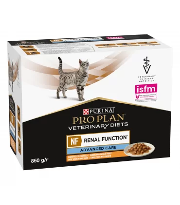 Purina proplan diet nf gatto pollo renal function advanced care 10 buste 85 gr
