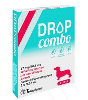 Teknofarma drop combo cani piccoli 3 pipette