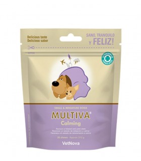 VetNova multiva calming small & miniature cane 25 chews 37,5 gr