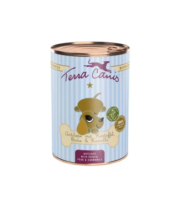 Terra Canis Puppy Antilope con Patate Pera Castagna e Camomilla 400 gr
