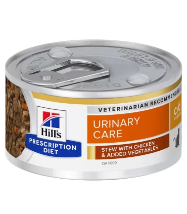 Hill's Prescription Diet Gatto c/d multicare urinary care Spezzatino Pollo e Verdure 82 gr