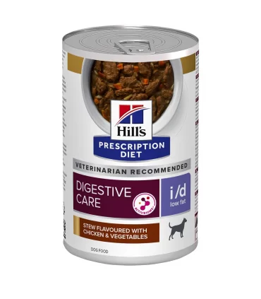 Hill's Prescription Diet cane digestive care i/d Low Fat spezzatino pollo verdure 354 gr