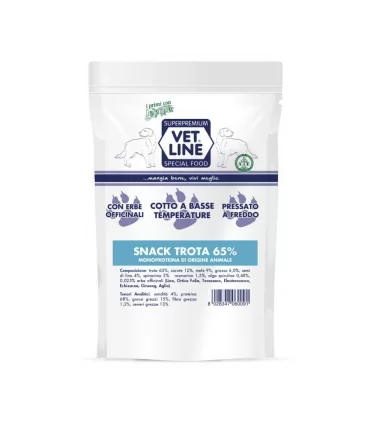 Vet Line cane snack trota 80 gr