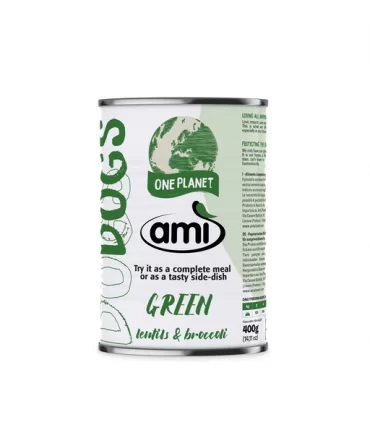 Ami dog green lenticchie e broccoli 400 gr