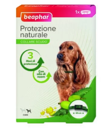 Beaphar protezione naturale collare cane 65 cm