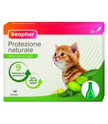 Beaphar protezione naturale spot on gattino