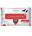Natural derma pet salviette clorexidina 100 pz