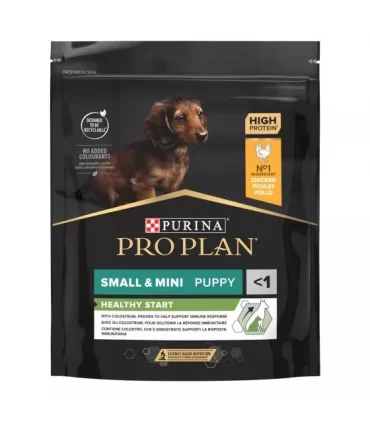Purina proplan puppy small e mini healty start ricco in pollo 700 gr