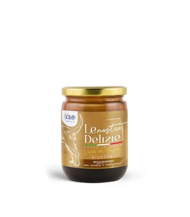 Cliffi Le Nostre Delizie cane Valle dei Templi ricetta ricca in manzo con carota e melograno 80 gr