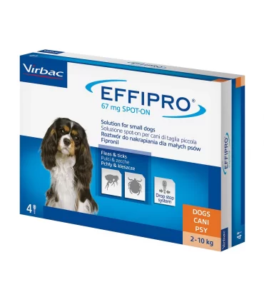Effipro cane spot-on 67 mg 2-10 kg