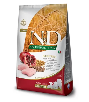Farmina n&d ancestral grain cane puppy starter 2,5 kg