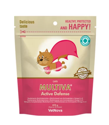 VetNova Multiva active defense cats 45 chews