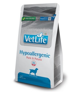 Farmina vet life cane hypoallergenic pork & potato 12 kg