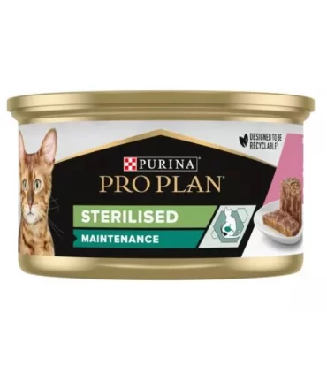 Purina proplan gatto sterilised maintenance tonno e salmone 85 gr