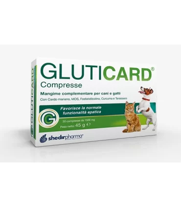 Shedirpet gluticard 30 compresse 1500 mg