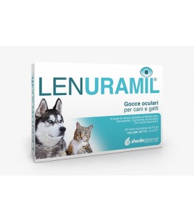 Shedirpet lenuramil gocce oculari 20 fiale monodose 0,5 ml